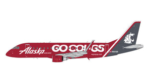 Gemini 1/200 Alaska Airlines E175LR N661QX Washington State Uni "Go Cougs" G2ASA1286