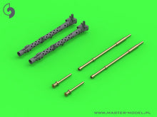 Load image into Gallery viewer, Master 1/35 German MG-34 (7.92mm) Barrels w/ Drilled Cooling Jacket  (2) GM-35-049'