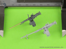 Load image into Gallery viewer, Master 1/35 US Browning M2HB 0.50 cal Barrel WWII Tank Mount 3D Printed GM-35-063'