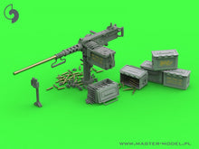 Load image into Gallery viewer, Master 1/35 US Browning M2HB 0.50 cal Barrel WWII Tank Mount 3D Printed GM-35-063'