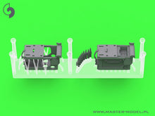 Load image into Gallery viewer, Master 1/35 US Browning M2HB 0.50 cal Barrel WWII Tank Mount 3D Printed GM-35-063'