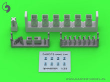 Load image into Gallery viewer, Master 1/35 US 50 Round Ammo Cans for 0.50cal Browning M2 OPEN GM-35-071