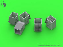 Load image into Gallery viewer, Master 1/35 US 50 Round Ammo Cans for 0.50cal Browning M2 OPEN GM-35-071