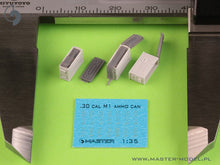 Load image into Gallery viewer, Master 1/35 US M1 Ammunition Cans for Browning M1919 (6 pcs) - OPENED GM-35-090'