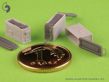 Load image into Gallery viewer, Master 1/35 US M1 Ammunition Cans for Browning M1919 (6 pcs) - OPENED GM-35-090'