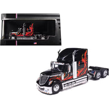 Load image into Gallery viewer, IXO 1/64 International Lonestar Black / Flames 2010 64TR008