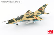 Load image into Gallery viewer, HobbyMaster 1/72 Chinese PLAAF J-7C (MIG-21MF ) 69394 2011 HA0001