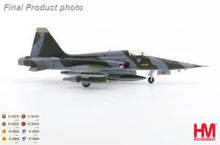 Load image into Gallery viewer, HobbyMaster 1/72 NF-5A Freedom Fighter RNLAF, 1970s (decal for 5 planes) HA33011 COMING SOON