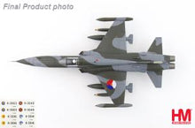 Load image into Gallery viewer, HobbyMaster 1/72 NF-5A Freedom Fighter RNLAF, 1970s (decal for 5 planes) HA33011 COMING SOON