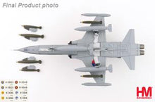 Load image into Gallery viewer, HobbyMaster 1/72 NF-5A Freedom Fighter RNLAF, 1970s (decal for 5 planes) HA33011 COMING SOON