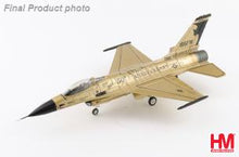 Load image into Gallery viewer, HobbyMaster 1/72 US F-16A "Golden Bat Viper" 85-1565, 185 ARW Iowa ANG 2022 HA38069
