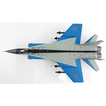 Load image into Gallery viewer, HobbyMaster 1/72 Russian Air Force MIG-31E 2005 HA9706