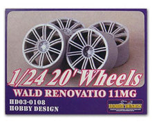 Load image into Gallery viewer, Hobby Design 1/24 20” Wald Renovatio 11MG Wheels HD03-0108