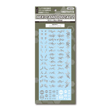 Load image into Gallery viewer, HIQ Parts Hex Camouflage Decal 2 White (1 sheet) HEXC2-GRE