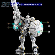 Load image into Gallery viewer, G-Rework Decal HG Gyan Hakuji-Packs Xavier's Type 492318 GPTCD-H-GQ05