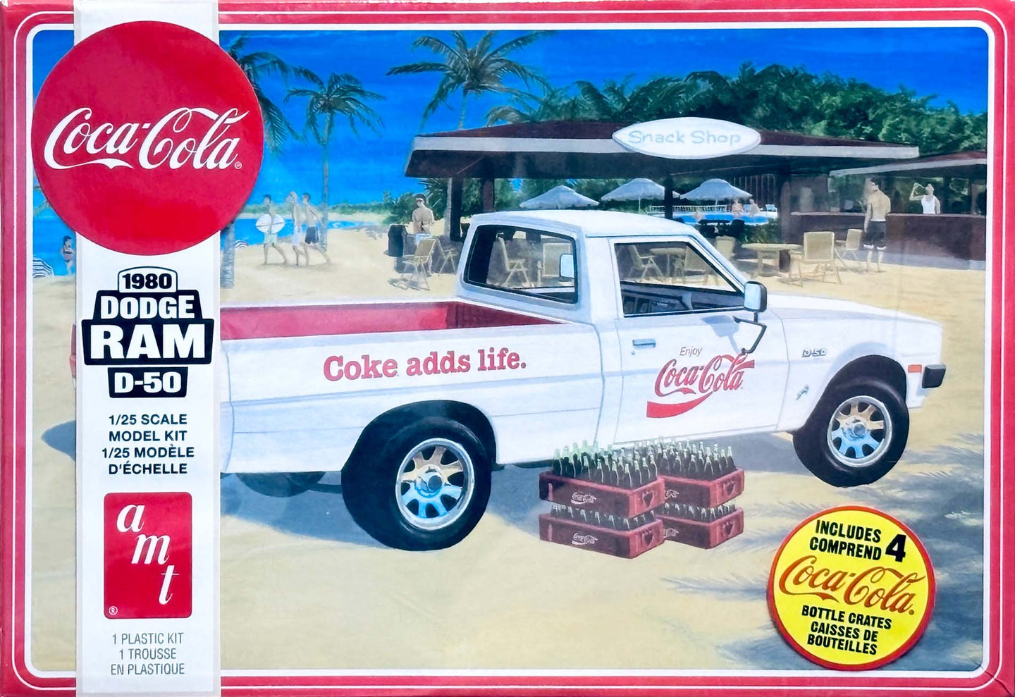 AMT 1/25 Dodge Ram D-50 Pickup Coca-Cola AMT1306M – Burbank's