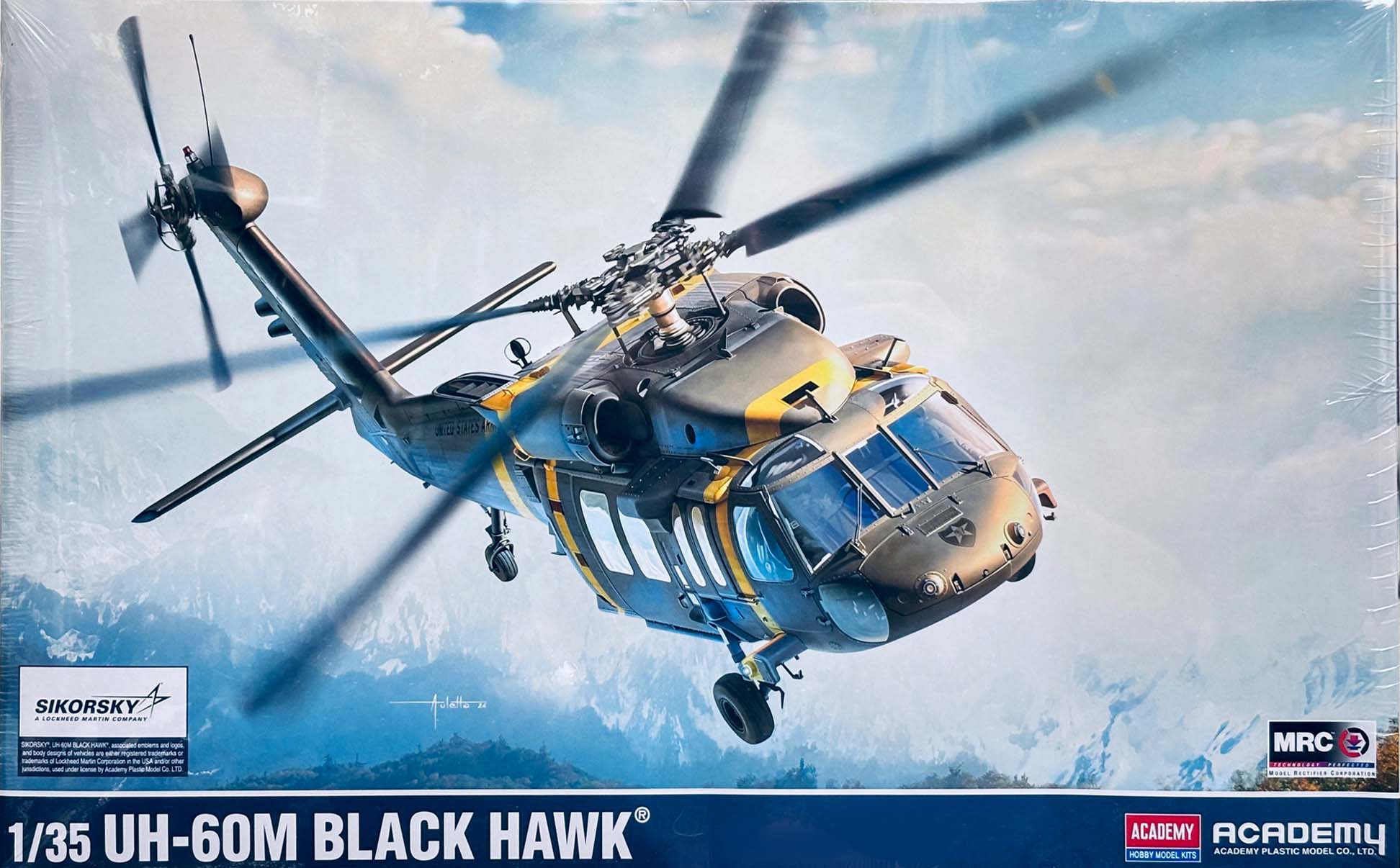 Academy 1/35 US UH-60M Blackhawk 12135' – Burbank's House of Hobbies