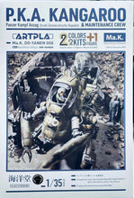 Load image into Gallery viewer, Kaiyodo ARTPLA Maschinen Krieger 1/35 P.K.A. Kangaroo (2) &amp; Maintenance Crew 19051'