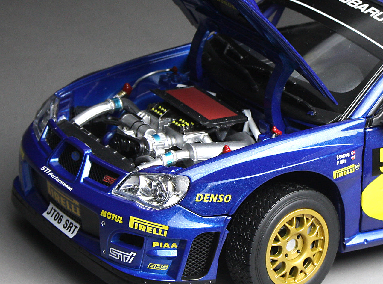 Sun Star 1/18 Subaru Impreza WRC06 #5 Solberg/Mills 3rd Wales 