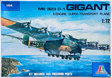 Load image into Gallery viewer, Italeri 1/72 German Messerschmitt Me323 D.1 Gigant VINTAGE KIT ITL104C