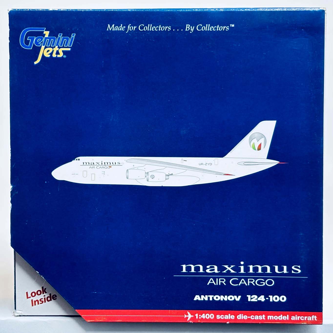 Gemini 1/400 Maximus Air Cargo Antonov 124-100 GJMXU885C