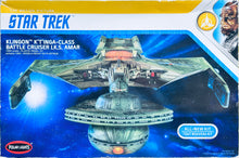 Load image into Gallery viewer, Polar Lights Star Trek 1/350 Klingon K'T'Inga Battlecruiser w/ Lights POL950M OPEN BOX
