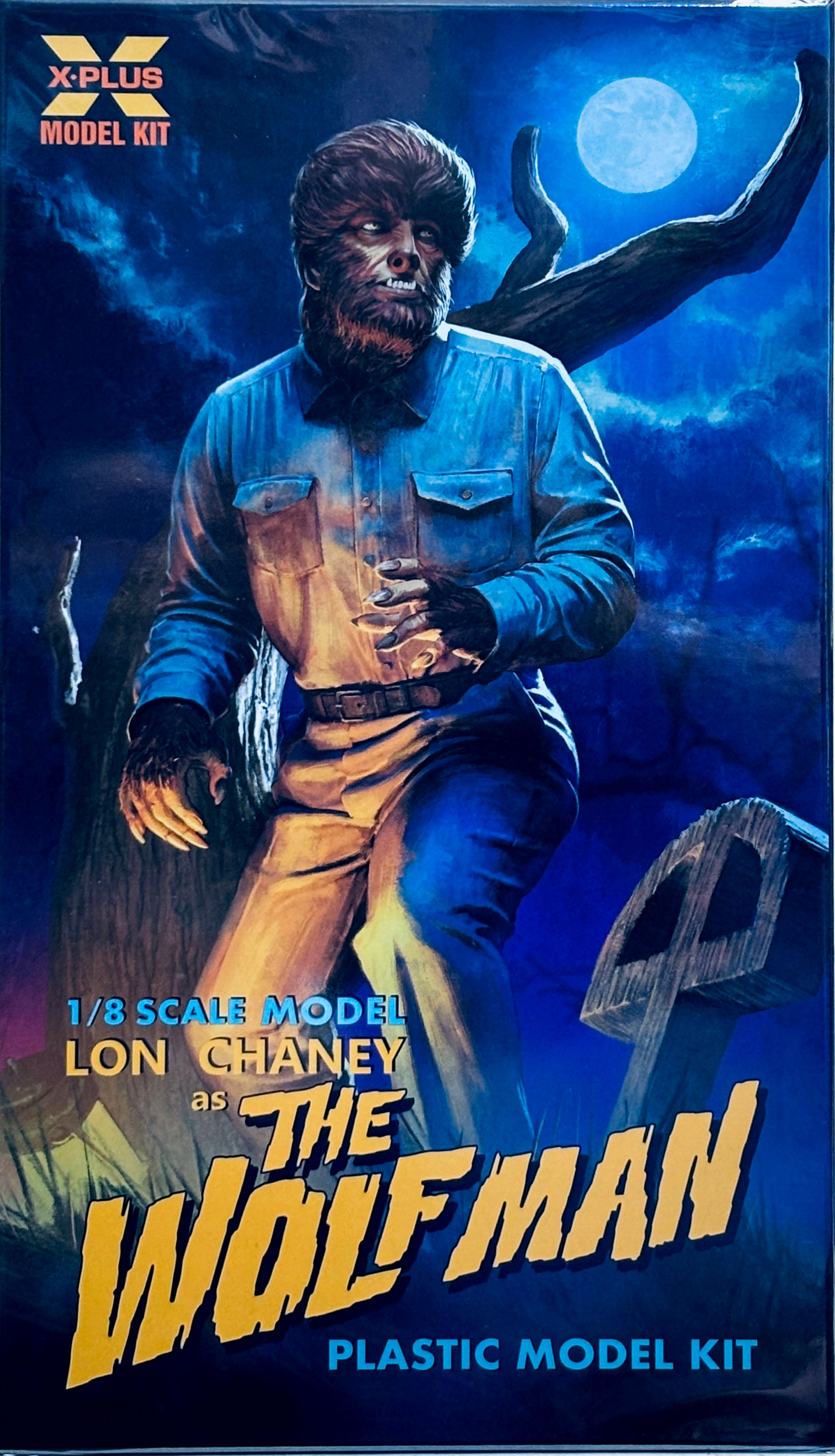 X-Plus 1/8 Lon Chaney as The Wolfman XPL-31 – Burbank's House of