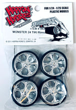 Load image into Gallery viewer, Hoppin Hydros 1/24 1/25 Monster 20 Fours Monster Tikis Chrome w/Tires 563