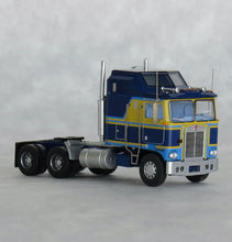 Load image into Gallery viewer, Trainworx N Scale Kenworth K100 Aerodyne Potomac Tractor Blue / Yellow 41066