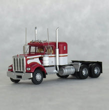 Load image into Gallery viewer, Trainworx N Scale Kenworth W900 36" Sleeper Tractor Seminole Burgundy / White 49032