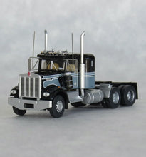 Load image into Gallery viewer, Trainworx N Scale Kenworth W900 36" Sleeper Tractor Seminole Black / Gray 49031 SALE!