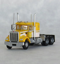 Load image into Gallery viewer, Trainworx N Scale Kenworth W900 36" Sleeper Tractor Seminole Yellow / White 49036 SALE!