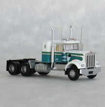 Load image into Gallery viewer, Trainworx N Scale Kenworth W900 36" Sleeper Tractor Seminole White / Green 49035 SALE!