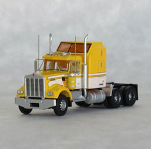 Load image into Gallery viewer, Trainworx N Scale Kenworth W900 Aerodyne Tractor Seminole Yellow / White 49046 SALE!