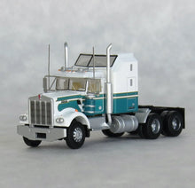Load image into Gallery viewer, Trainworx N Scale Kenworth W900 Aerodyne Tractor Seminole White / Green 49045 SALE!