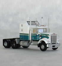 Load image into Gallery viewer, Trainworx N Scale Kenworth W900 Aerodyne Tractor Seminole White / Green 49045 SALE!