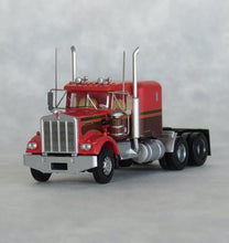 Load image into Gallery viewer, Trainworx N Scale Kenworth W900 VIT Tractor Seminole Orange / Brown 49043 SALE!