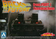 Load image into Gallery viewer, Aoshima 1/43 Snap Back to the Future Part I Delorean 05475