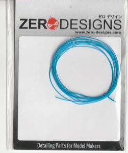 Zero Designs 0.4mm Ignition / Plug Wire Blue ZDW007