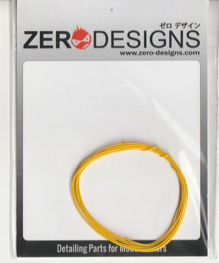 Zero Designs 0.4mm Ignition / Plug Wire Yellow ZDW001