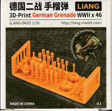 Load image into Gallery viewer, Liang Model 1/35 German WWII Grenades Liang-0420