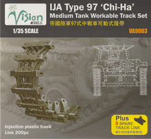 Load image into Gallery viewer, Vision Models 1/35 Japanese Type 97 Chi He Individual Plastic Track Links VA9003
