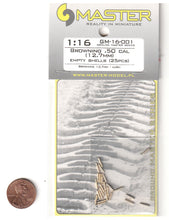 Load image into Gallery viewer, Master 1/16 US Browning 0.50 caliber (12.7mm) Empty Shells (25pcs) GM-16-001'