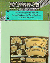Load image into Gallery viewer, Eureka XXL 1/35 Photoetch Brass Buckets and Funnel (3) E-001*