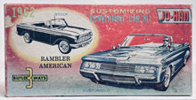 Load image into Gallery viewer, Jo-Han 1/25 1962 Rambler American 3 in 1 Vintage 5262C Vintage OPEN BOX
