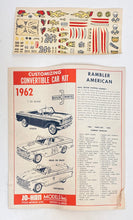 Load image into Gallery viewer, Jo-Han 1/25 1962 Rambler American 3 in 1 Vintage 5262C Vintage OPEN BOX