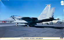 Load image into Gallery viewer, Hasegawa 1/48 US F-15C Eagle Alaska Air Group OPEN BOX w/ Two Detail Sets 09340C