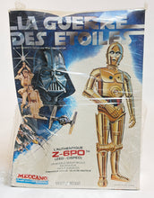 Load image into Gallery viewer, Meccano Rare 1/8 Scale La Guerre Des Etoiles (Star Wars)  Z-6P0 266001C