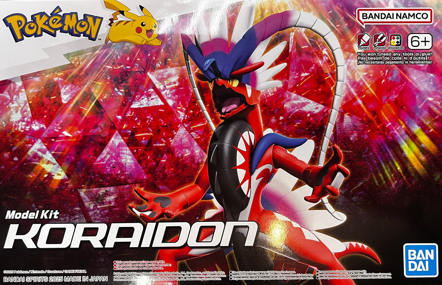 Pokemon Modek Kit Bandai Pokemon Model Kit Koraidon 2808125' – Burbank's House of Hobbies