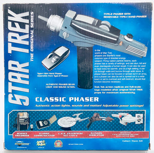 Diamond Select Toys Star Trek Classic Phaser TOS